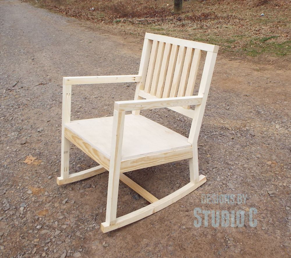 Build A Rocking Chair | Diy Meubles De Jardin, Mobilier De ... tout Rocking Chair Jardin
