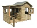 Cabane Enfant En Bois Hacienda encequiconcerne Maison Jardin Bois Enfant