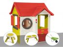 Cabane Enfant My House - Smoby + Tabouret + Banc + Brouette ... encequiconcerne Cabane De Jardin Smoby