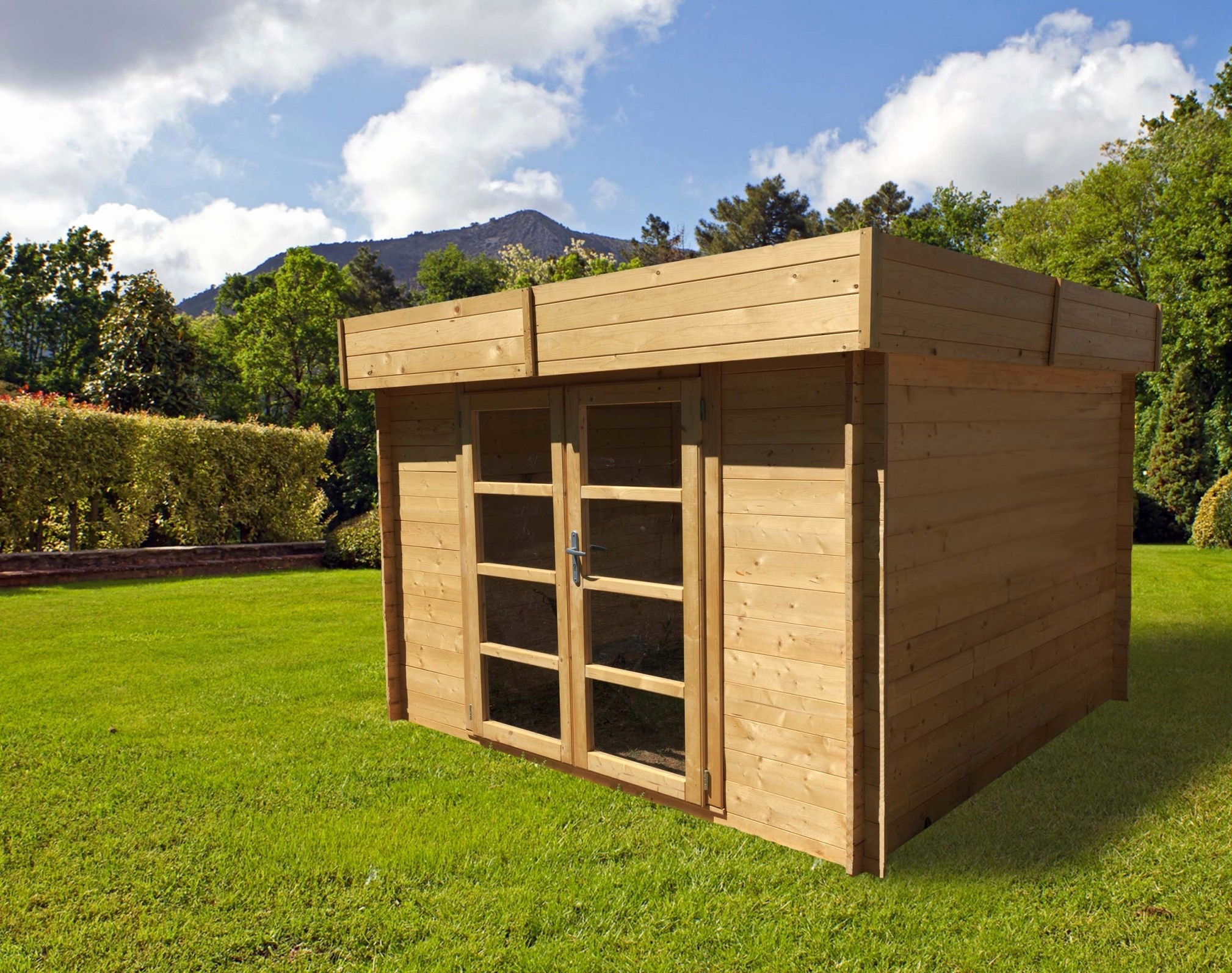 Cabane Jardin Castorama Impressionnant Dalle Jardin ... destiné Castorama Bordure De Jardin