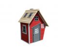 Cabane Pour Enfants Rouge L120 X L102 X H154 Cm dedans Abri De Jardin Jardiland