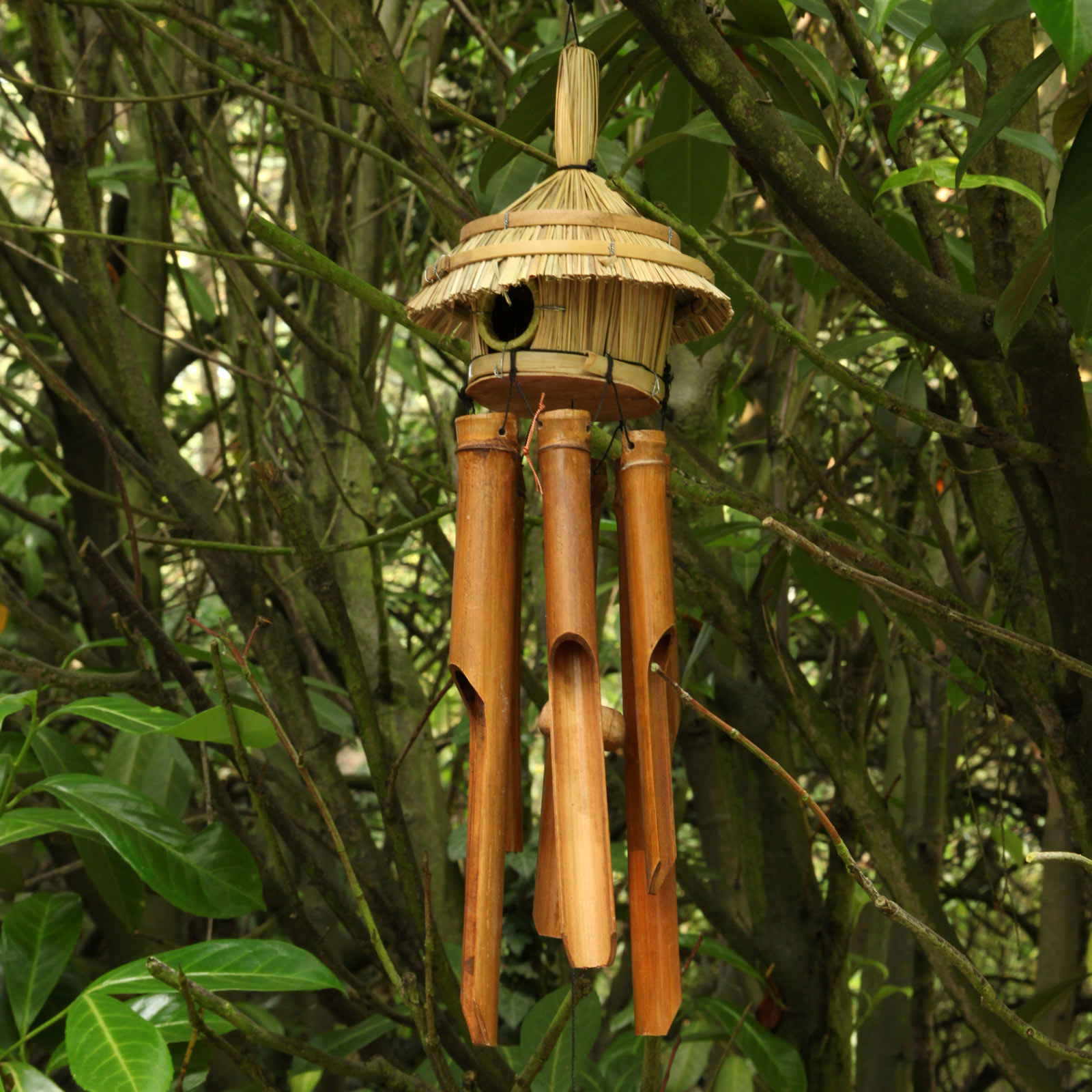 Carillon Vent Bambou à Carillon Bambou Jardin