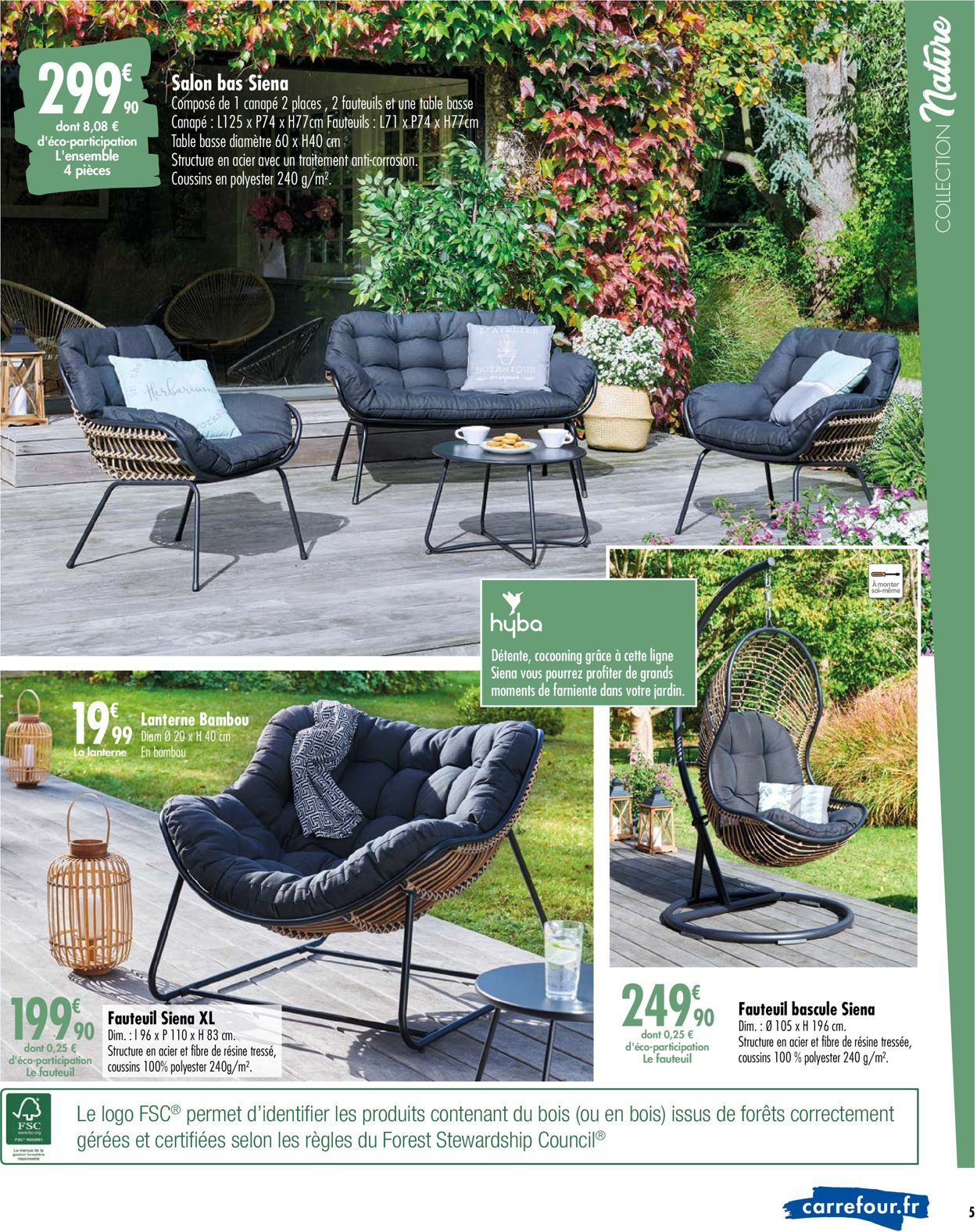 Carrefour Catalogue Actuel 24.03 - 26.04.2020 [5 ... encequiconcerne Ensemble Jardin Carrefour