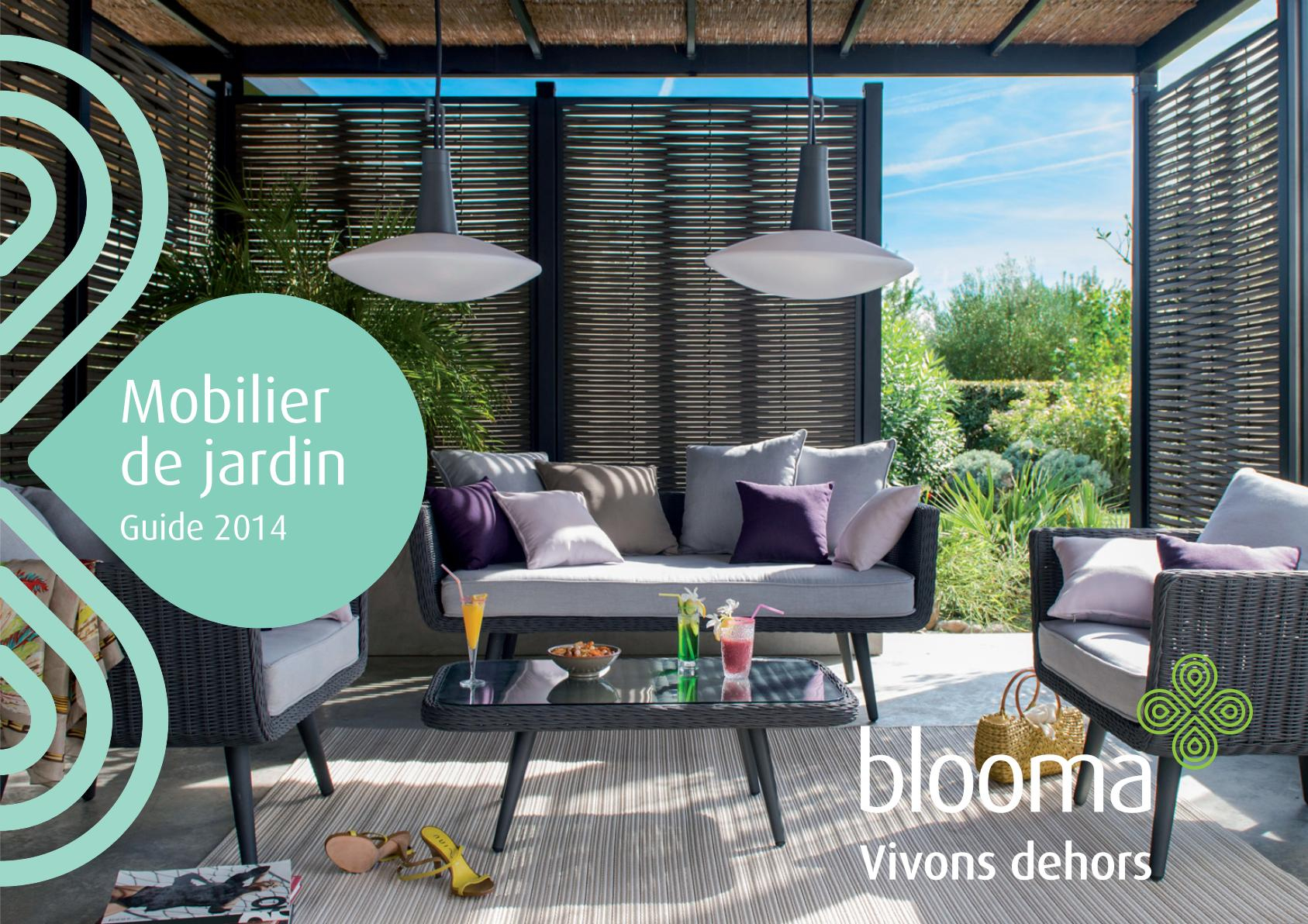 Catalogue Castorama Blooma Mobilier De Jardin 2014 ... destiné Salon De Jardin Blooma