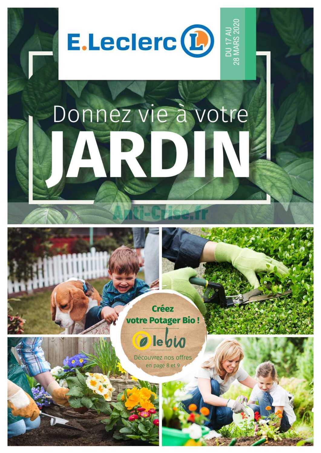 Catalogue Leclerc Du 17 Au 28 Mars 2020 (Jardin ... tout Leclerc Jardin Catalogue