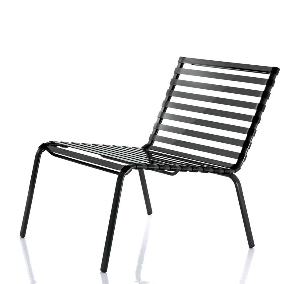 Chaise Basse Striped Poltroncina De Magis tout Chaise Basse Jardin