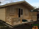 Chalet De Jardin En Kit Murier 20 M² En Madriers De 44 Mm avec Abri De Jardin En Bois 20M2