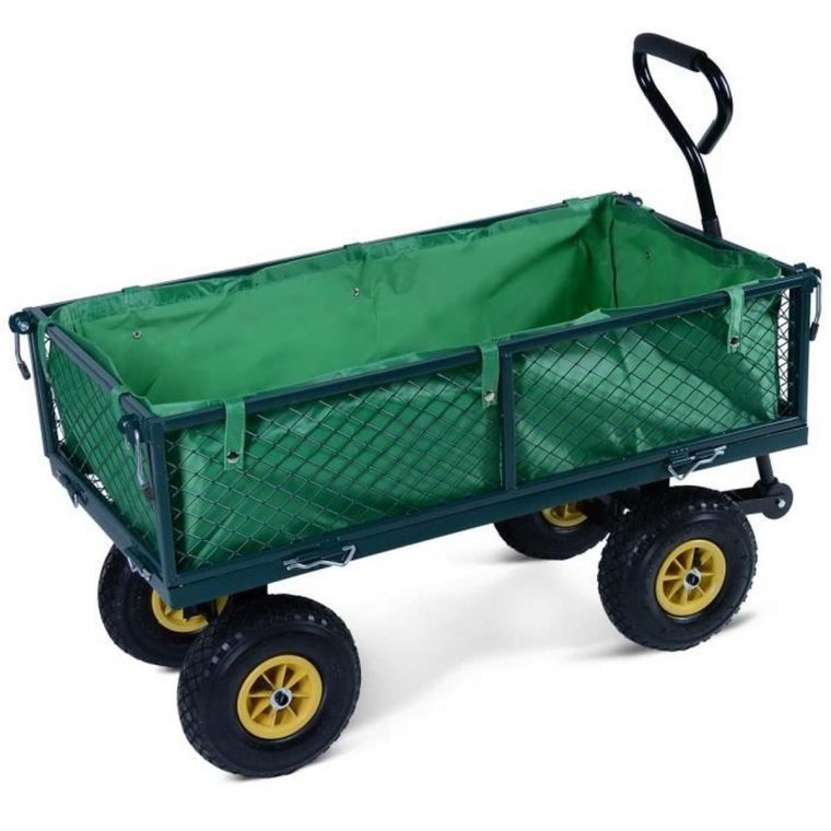 Chariot De Transport Jardin Charette Chariot Remorque À Main ... avec Charette Jardin Chariot De Transport Jardin Charette Chariot Remorque À Main ... avec Charette Jardin