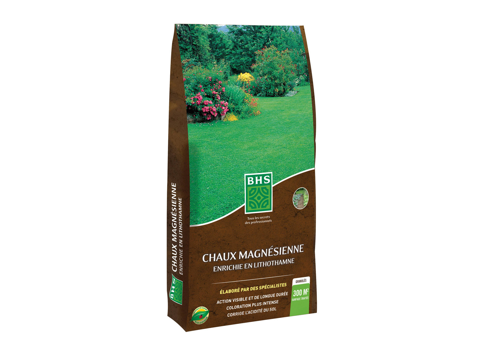 Chaux Magnésienne + Lithotome 18Kg serapportantà Lithothamne Jardin