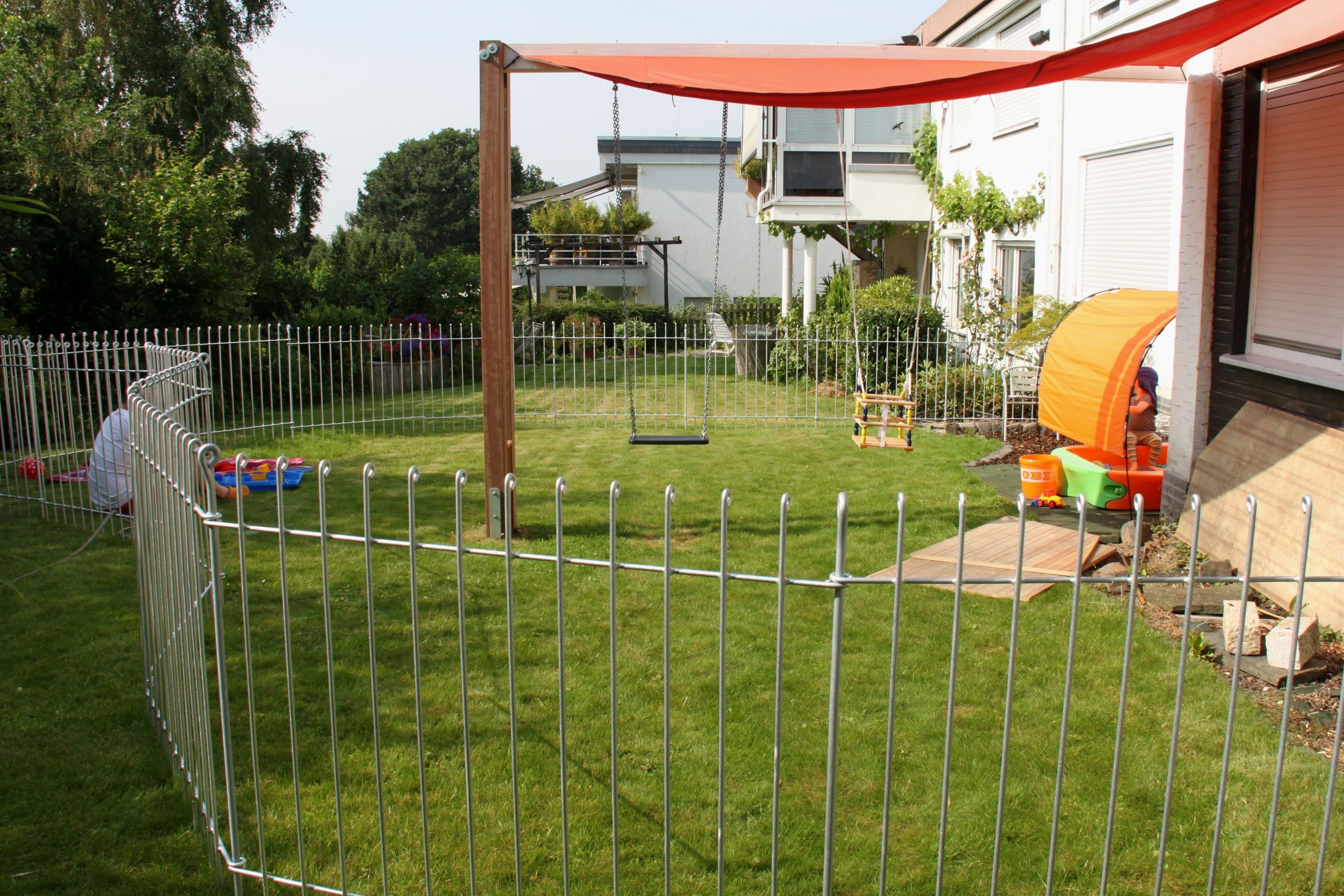 Clôtures Jardins Flexibles | Cloture Pour Chien, Cloture ... pour Barriere Jardin Pour Chien