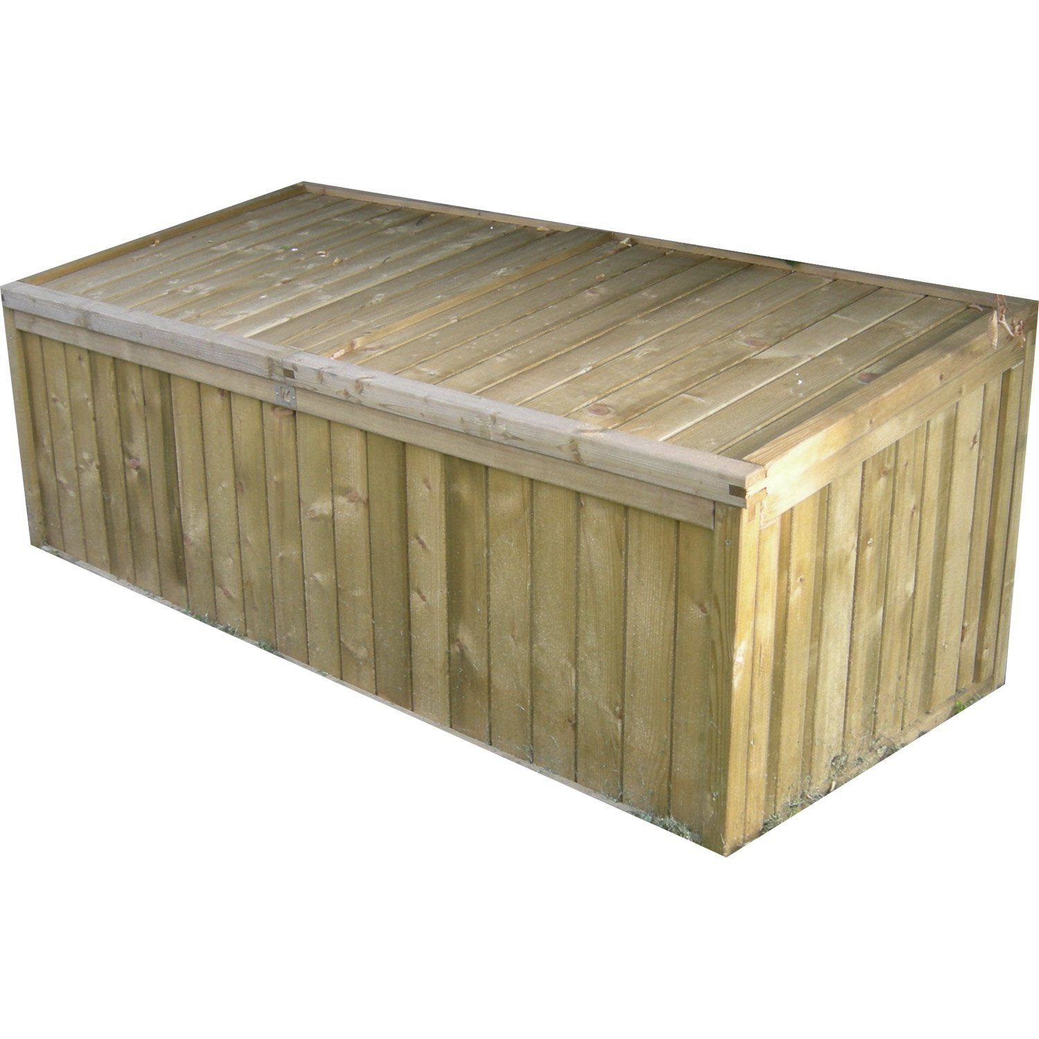 Coffre De Jardin En Bois Naterial, 0.13 M³ | Leroy Merlin ... serapportantà Coffre Jardin Leroy Merlin