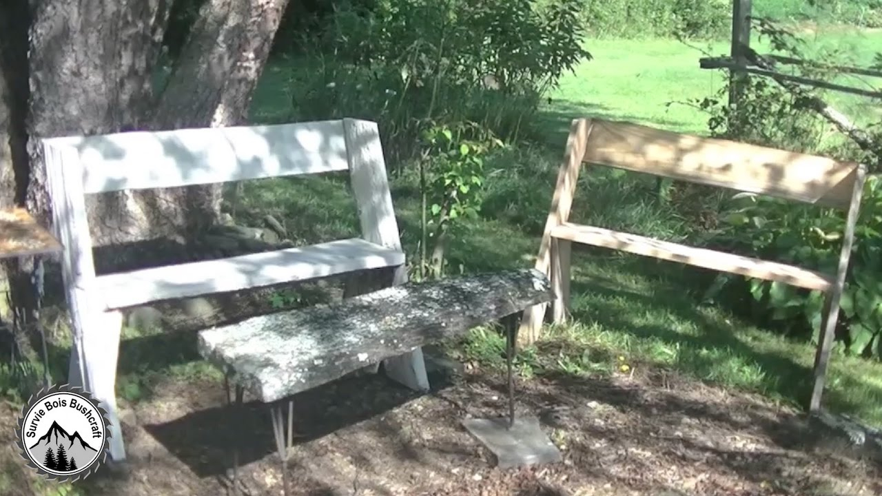 Comment Fabriquer Un Banc Léopold - Projet En Bois Pour Le Jardin ! serapportantà Comment Fabriquer Un Banc De Jardin