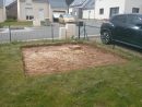 Construction De Notre Dalle Pour Abri De Jardin ... dedans Pose Abri De Jardin Sur Dalle