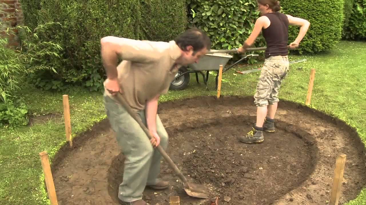 Construire Bassin De Jardin Avec Liner concernant Créer Un Bassin De Jardin