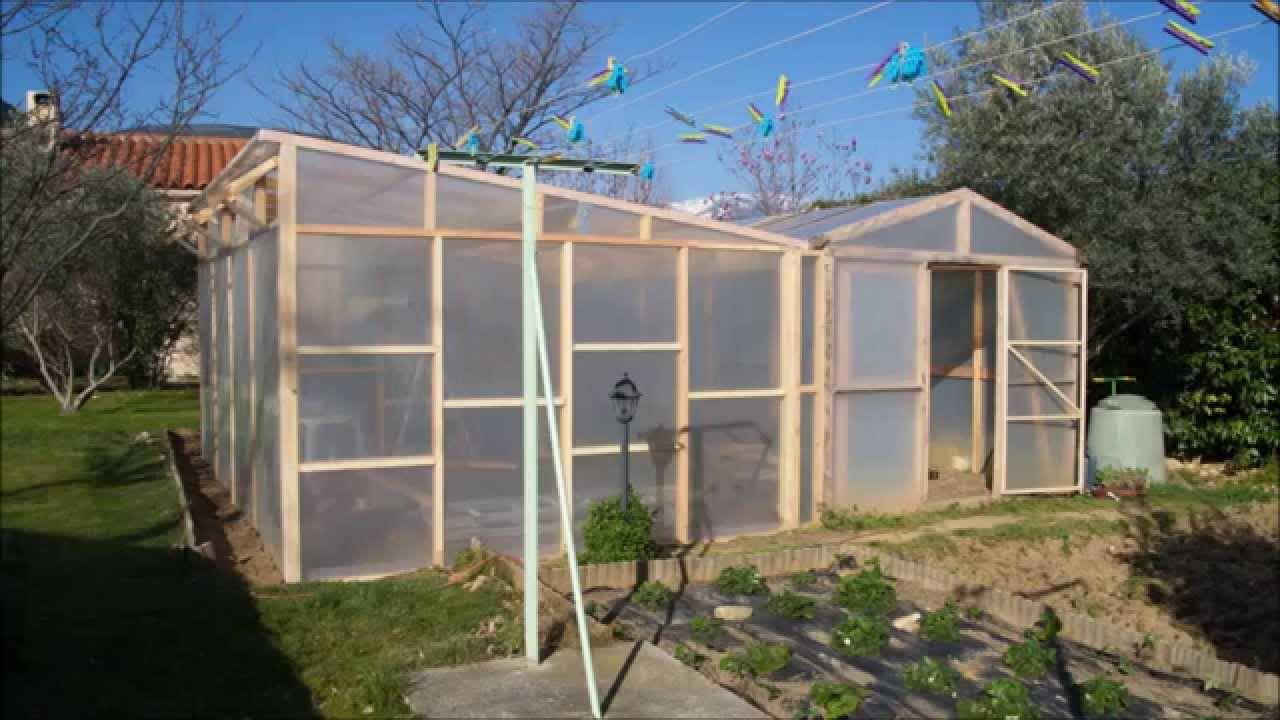 Construire Une Serre Sans Son Jardin. serapportantà Serre Rigide Jardin