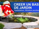 Créer Un Bassin , Construire Un Bassin De Jardin ✔ encequiconcerne Créer Un Bassin De Jardin