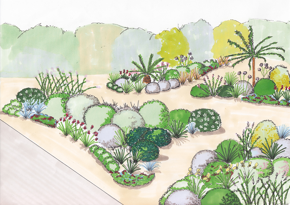 Créer Un Jardin Sec Insolite | Atelier Création Paysage avec Creer Un Jardin Sec