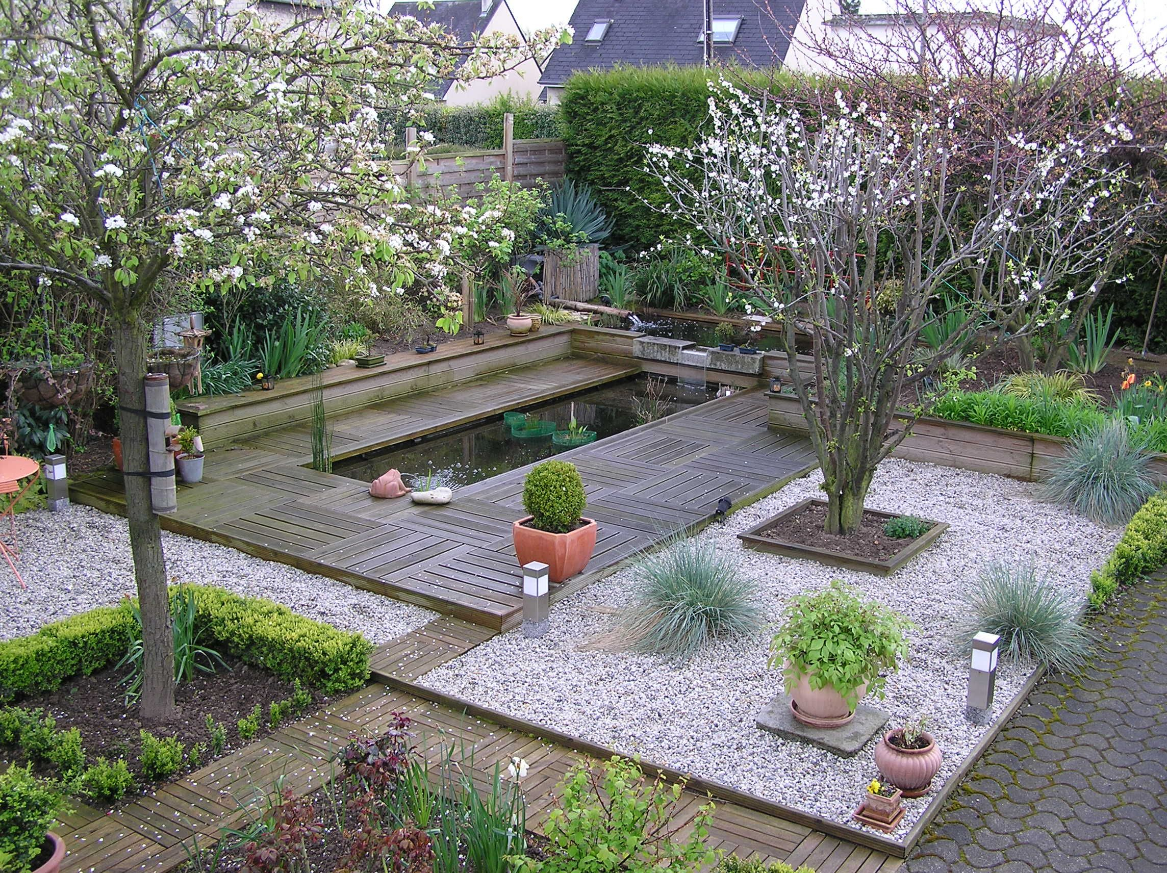 Créer Une Pièce D'eau Dans Son Jardin. | Jardin Exterieur ... pour Conception Bassin De Jardin