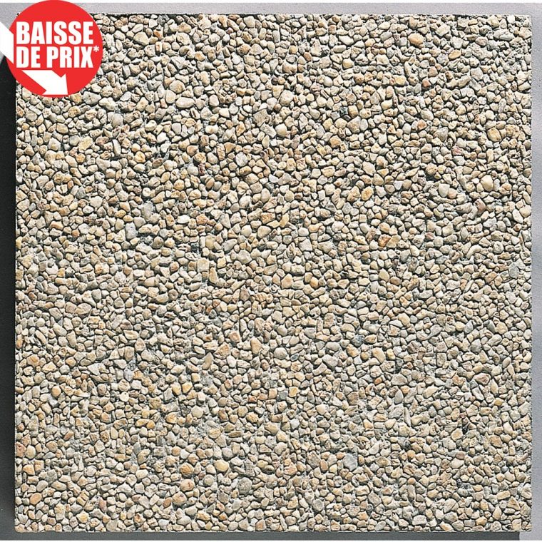 Dalle Gravillonnée 40X40Cm destiné Dalle De Jardin Pas Cher Dalle Gravillonnée 40X40Cm destiné Dalle De Jardin Pas Cher