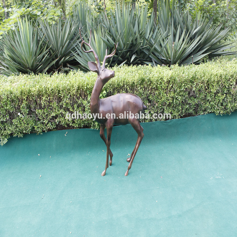 Décoration De Jardin Animaux Thème D'aluminium Statues De Cerf - Buy  Décoration De Jardin De Cerf,statues De Bronze De Jardin De Cerf De ... destiné Animaux Deco Jardin