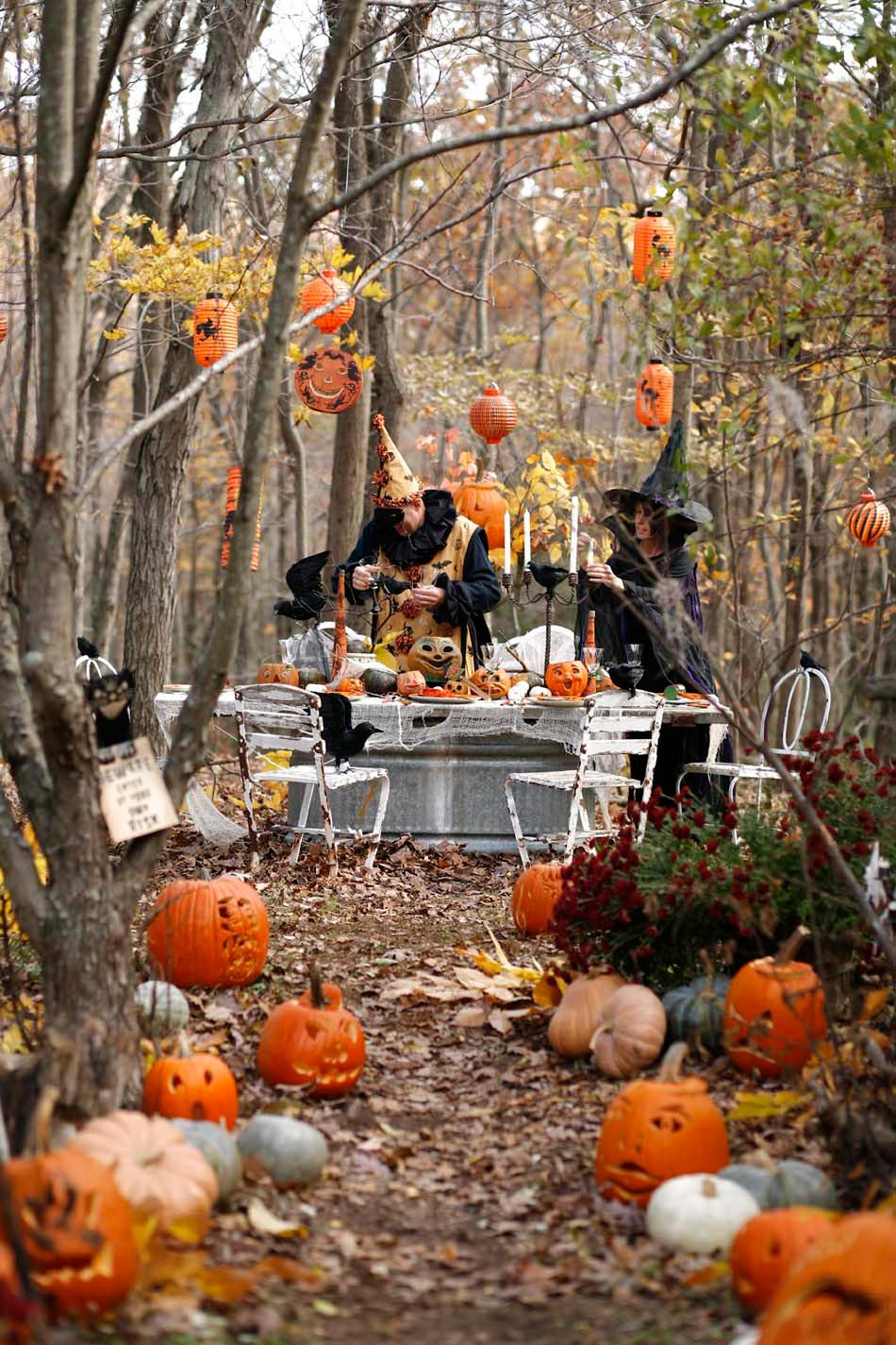 Décoration Halloween : 16 Inspirations En Images Pour ... intérieur Deco Jardin Halloween