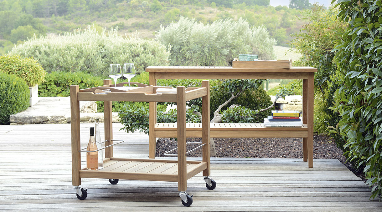 Des Tables Roulantes Fonctionnelles Et Jolies Pour La Maison à Table Roulante De Jardin