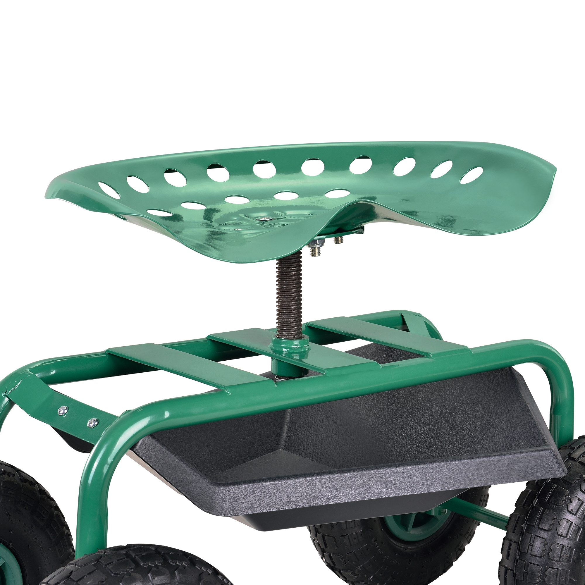 Détails Sur [Pro.tec] Siège De Jardin Mobile Siège Roulant Outil De Jardin  Scooter De Jardin avec Siege De Jardin