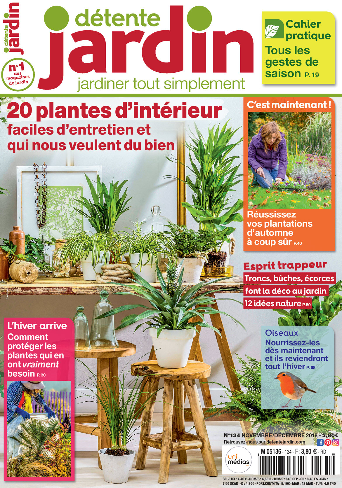 Détente Jardin N° 134 pour Détente Jardin Magazine