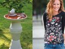 Diy : Un Abreuvoir Pour Oiseaux Par Sophie Ferjani : Femme ... avec Baignoire Oiseaux Jardin