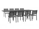 Ensemble Repas De Jardin 8 Personnes - Table Extensible 150 ... concernant Cdiscount Table De Jardin