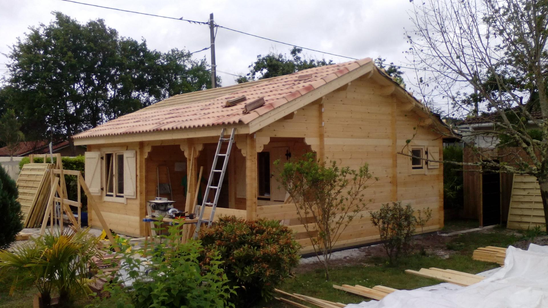 Fabricant Constructeur De Kits Chalets En Bois Habitables - Stmb à Chalet De Jardin En Bois Habitable