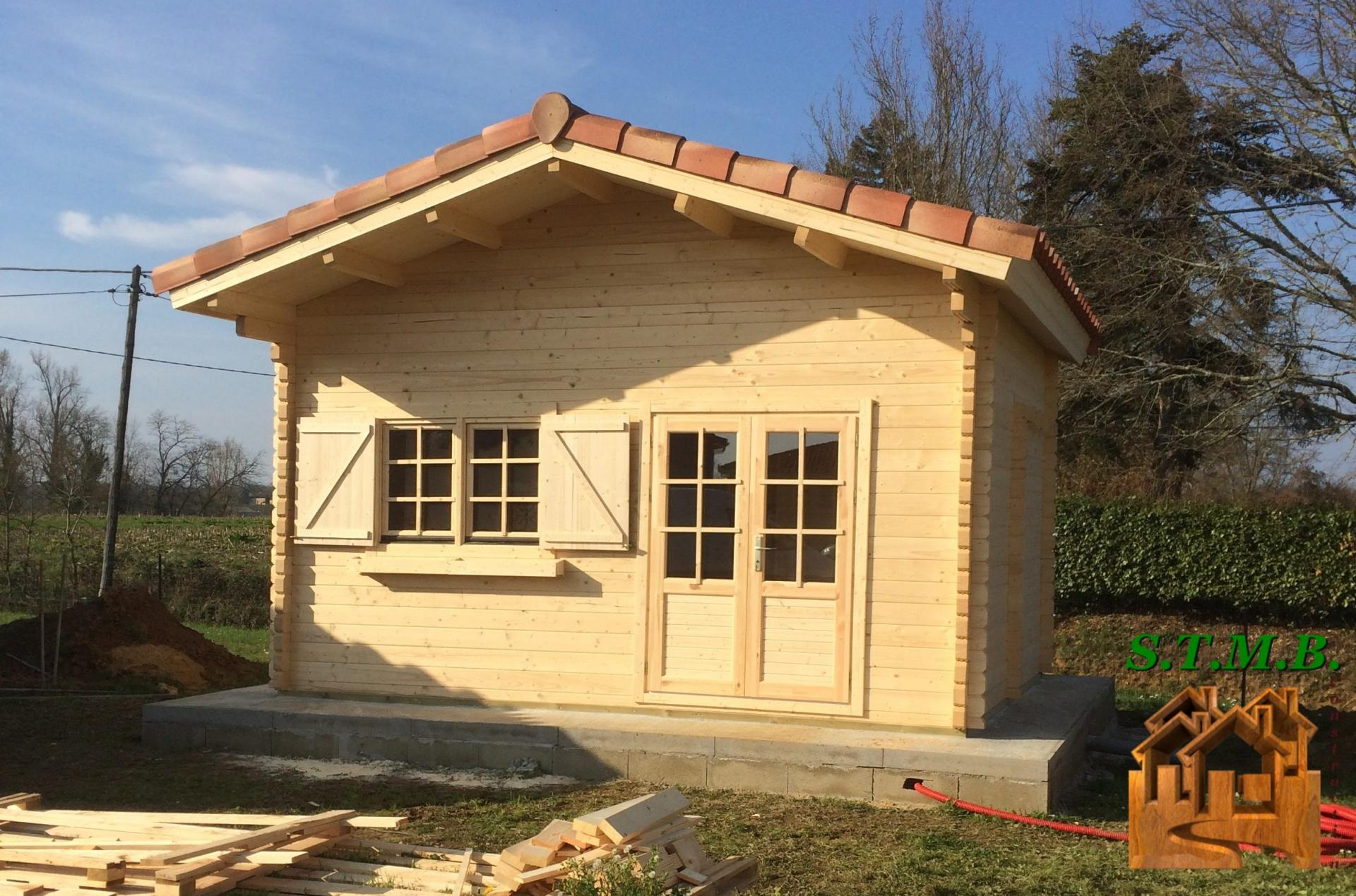 Fabricant Constructeur De Kits Chalets En Bois Habitables - Stmb serapportantà Le Bon Coin Abri De Jardin Occasion Particulier