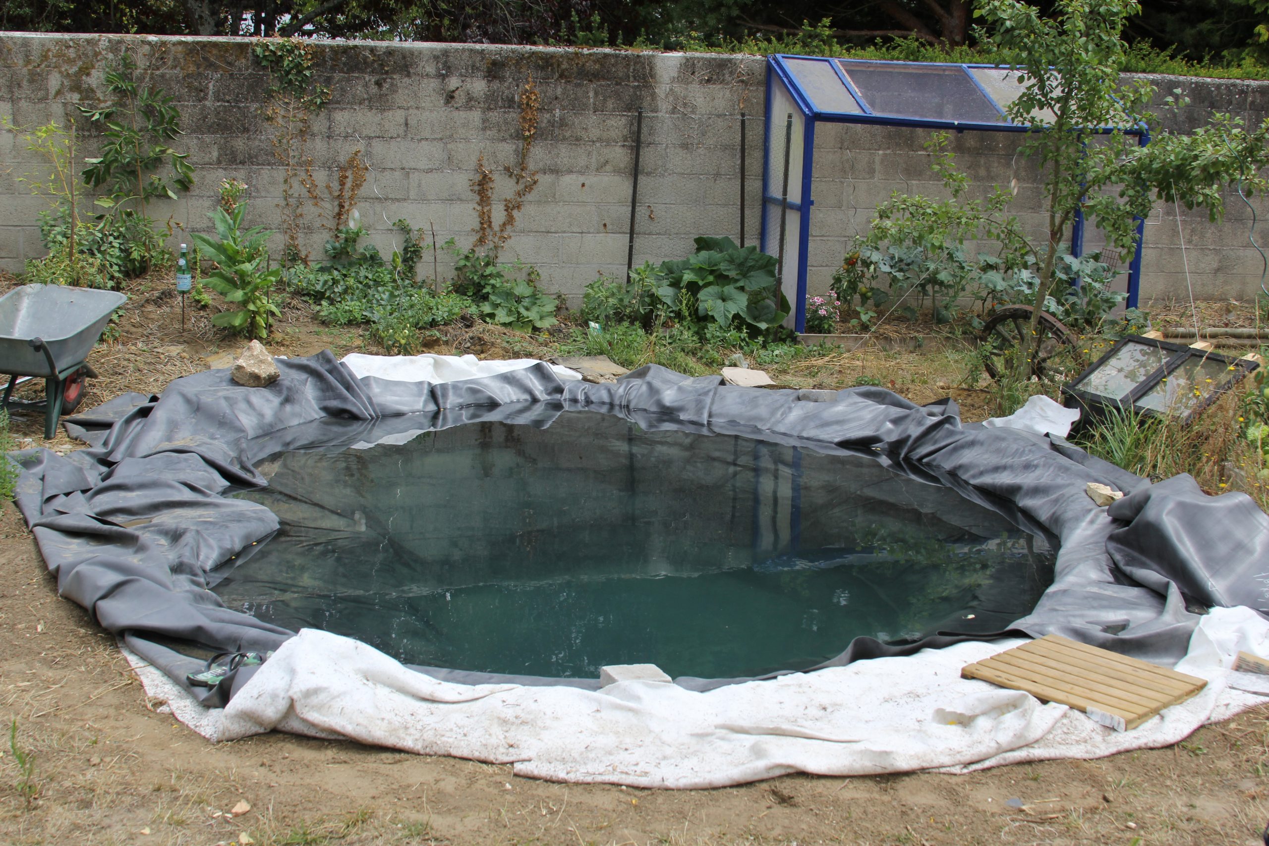 Faire Un Bassin Artificiel Dans Son Jardin - Aquaponie dedans Conception Bassin De Jardin