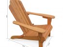 Fauteuil De Jardin En Bois Adirondack Salamanca Eucalyptus ... encequiconcerne Siege Pour Jardiner