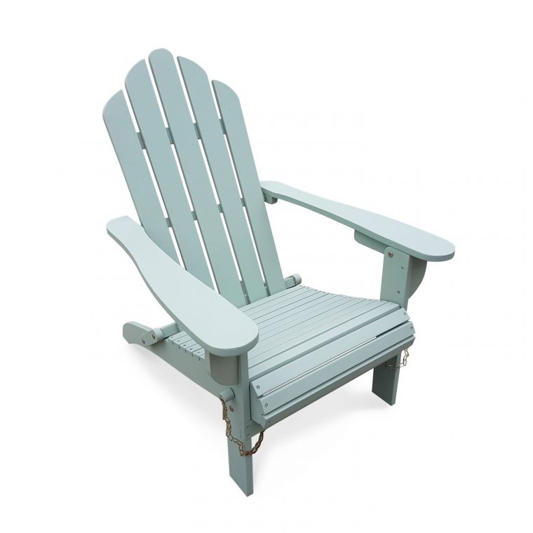 Fauteuil De Jardin En Bois Adirondack Salamanca Vert De Gris ... encequiconcerne Fauteuil De Jardin Bois Adirondack