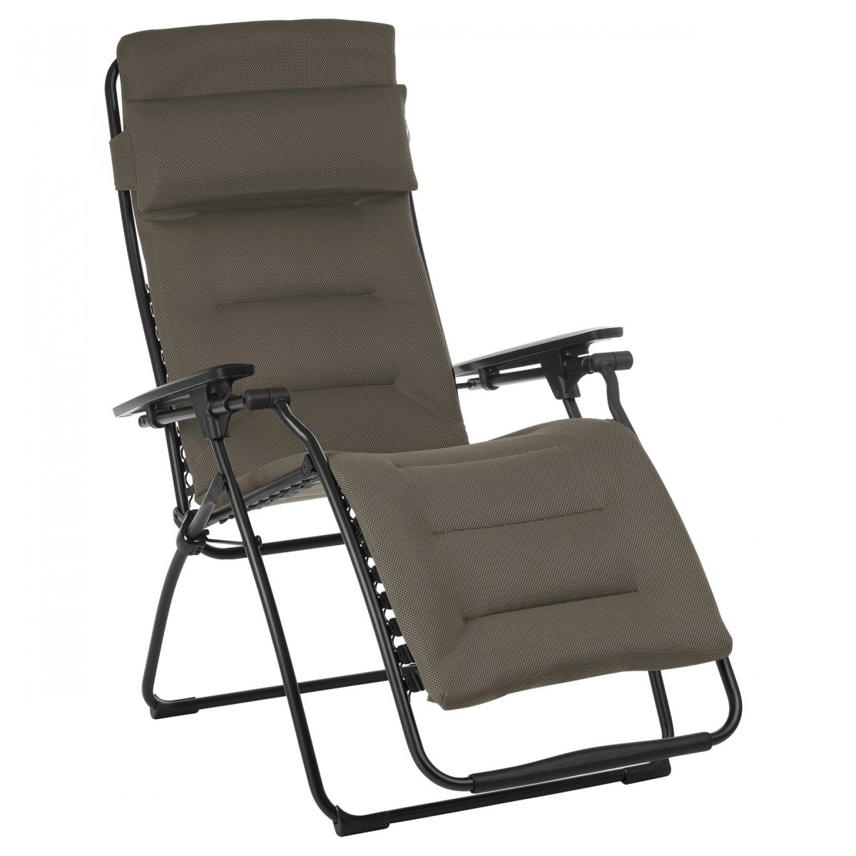 Fauteuil De Relaxation Futura Air Comfort Taupe  Lafuma concernant