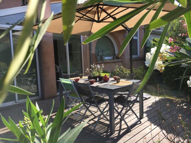 Ferienhaus Maison Au Calme Avec Jardin Proche Centre ... encequiconcerne Hotel Des Jardins Toulouse
