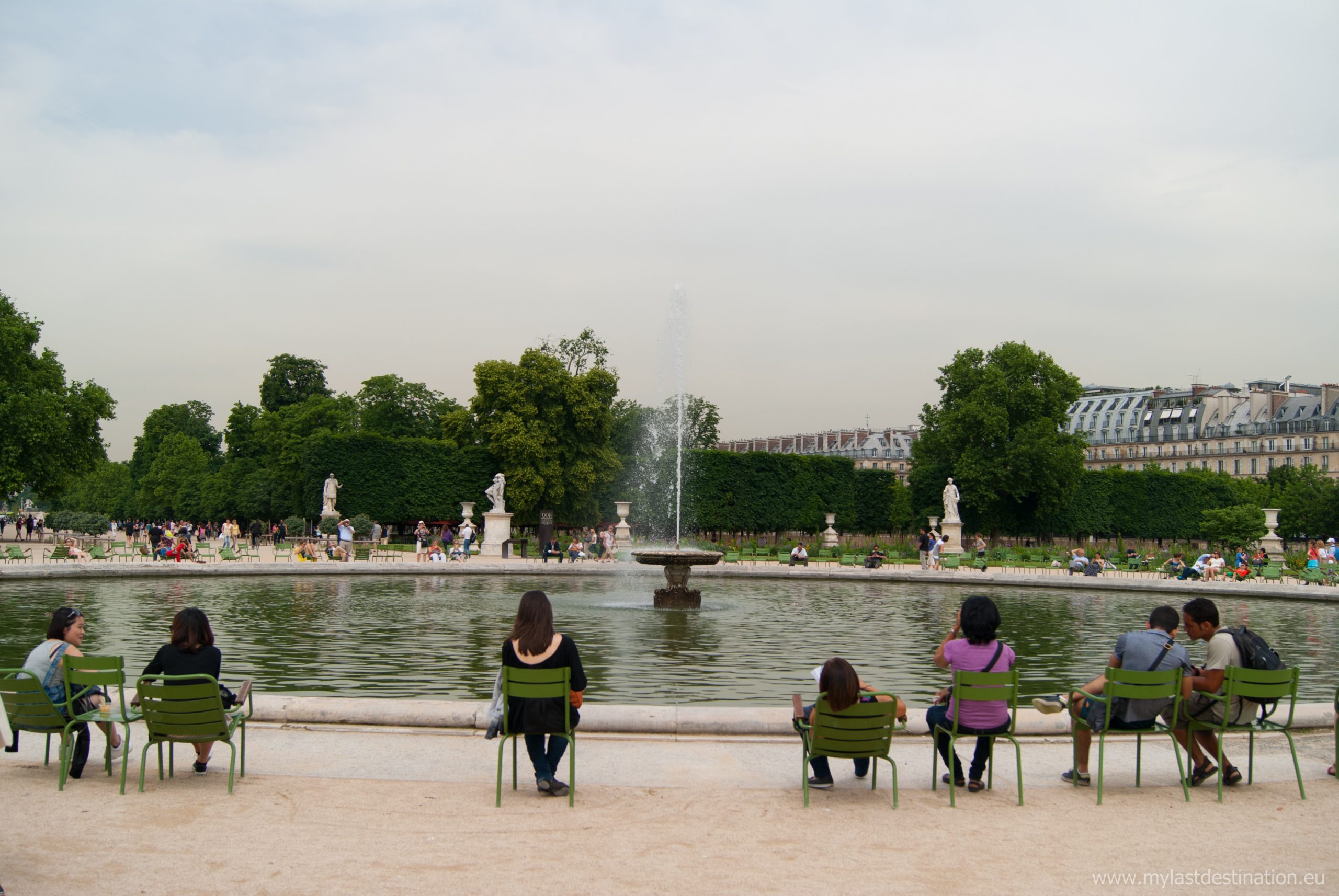 File:paris 75001 Jardin Des Tuileries - Grand Bassin Rond ... tout Grande Fontaine De Jardin