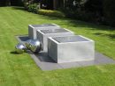 Fontaine De Jardin / En Zinc Zink-Art Kubus-Tisch Slink ... tout Fontaine De Jardin Moderne