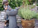 Fontaine De Jardin Petite Fille Avec Pompe Detroit- tout Fontaine De Jardin Pas Cher