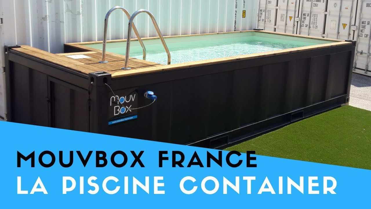 France 2 | La Piscine En Container Maritime - Mouvbox France. concernant Piscine Container Prix