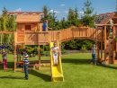 Fungoo® – Aires De Jeux En Bois Sécuritaires Pour Votre Enfant tout Jeux De Jardin En Bois