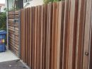Gate With Horizontal Vertical Strips Of Wood | Zaun Garten ... tout Porte Bois Exterieur Jardin