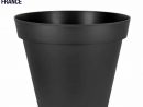 Grand Pot De Fleurs Xxl Gris - Diam. 100Cm X Haut. 80Cm 365L à Grand Pot Pour Jardin