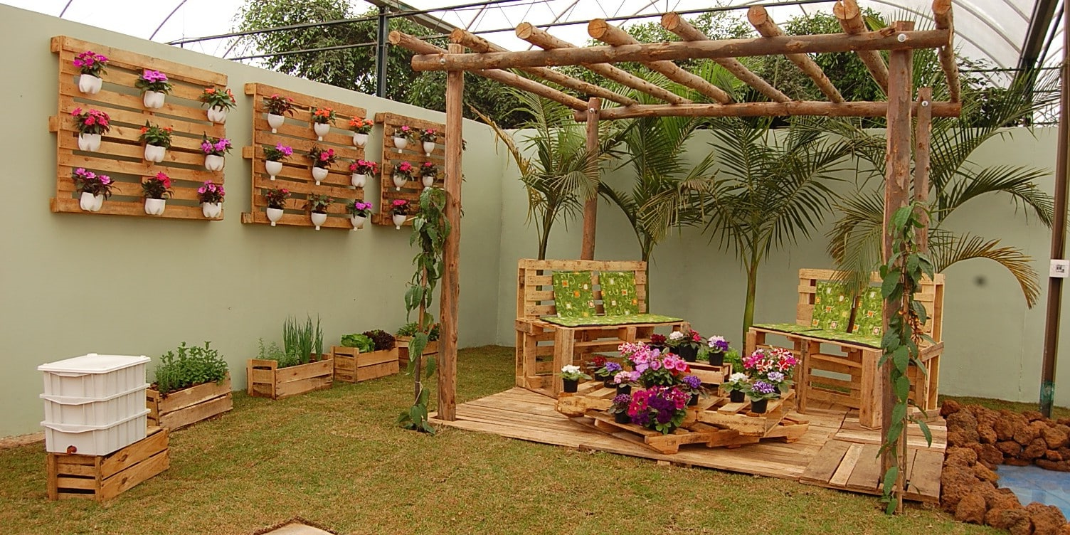 Idée Palette - 5 Façons Dе Meubler Votre Maison Et Le Jardin ... pour Idée Deco Jardin