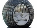 Igloo, Fauteuil Boule De Jardin, Aluminium Et Résine dedans Loveuse De Jardin Resine Tressee