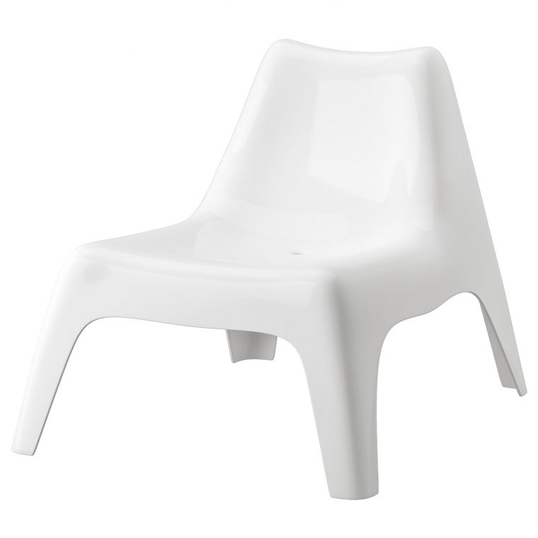 Ikea Ps Vågö Fauteuil, Extérieur - Blanc dedans Chaises De Jardin Ikea