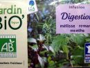 Infusion Digestion - Jardin Bio - 30 G (20 Sachets De 1,5 G) à Jardin Bio Infusion