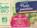 Infusion Nuits Paisibles Mandarine - Jardin Bio - 30 G (20 ... encequiconcerne Infusion Jardin Bio