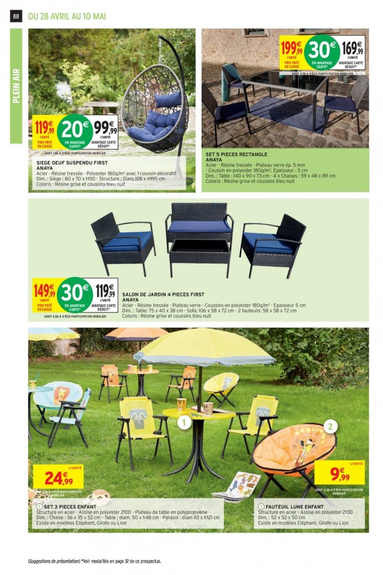 Intermarché Catalogue Actuel 28.04 - 10.05.2020 [85 ... intérieur Intermarché Salon De Jardin Intermarché Catalogue Actuel 28.04 - 10.05.2020 [85 ... intérieur Intermarché Salon De Jardin